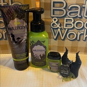 Maleficent Bath & Bodyworks bundle